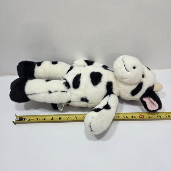 Build A Bear Holstein Cow Black White Retired Vintage 18" Plush Stuffed Animal - Picture 10 of 10